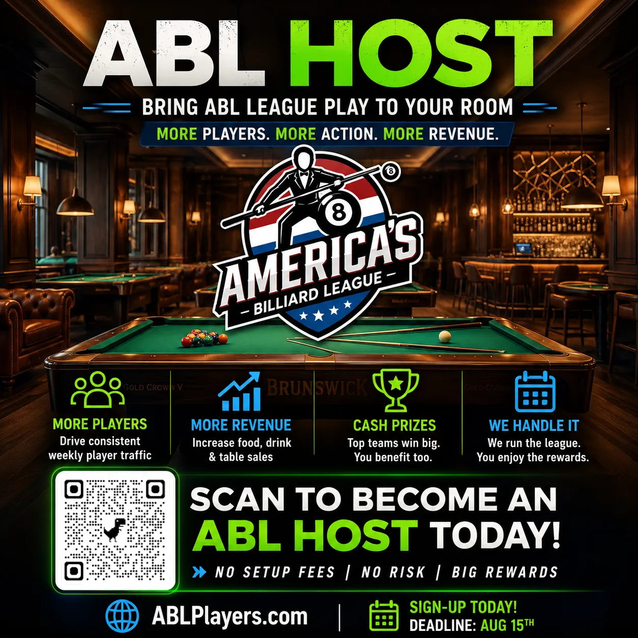 ABL Room Host Poster - Option 1